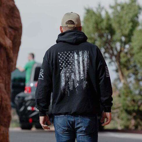 Grunt Style 1776 Flag Hoodie in Saudi Arabia