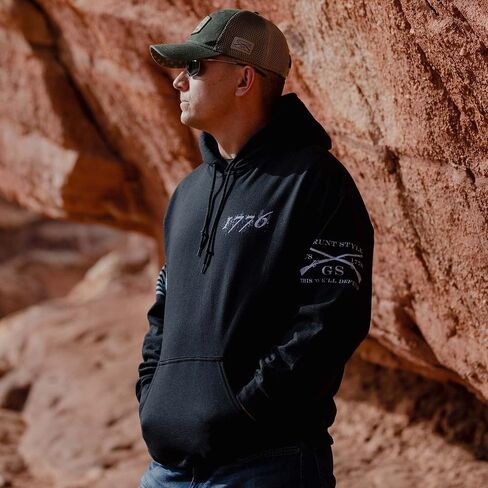 Grunt Style 1776 Flag Hoodie in Saudi Arabia