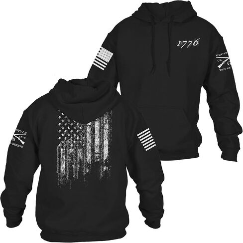 Grunt Style 1776 Flag Hoodie in Saudi Arabia
