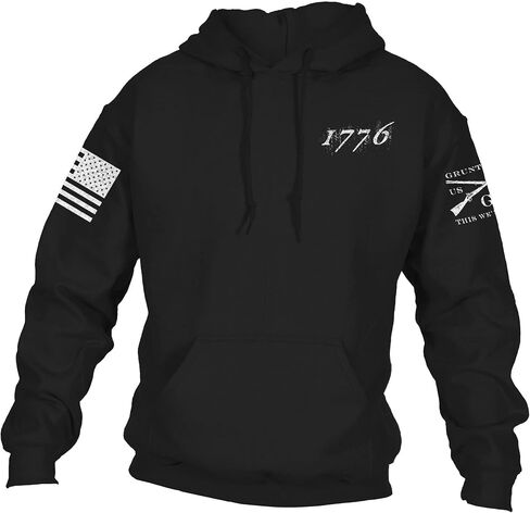 Grunt Style 1776 Flag Hoodie in Saudi Arabia