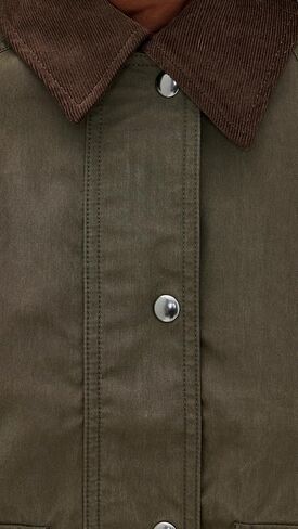 Madewell Waxed Waxed Zip-Front Barn Jacket in Saudi Arabia