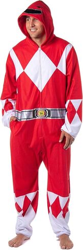 Intimo Power Rangers Union Union Suit One Piece Pajama Outfit للرجال والنساء in Saudi Arabia