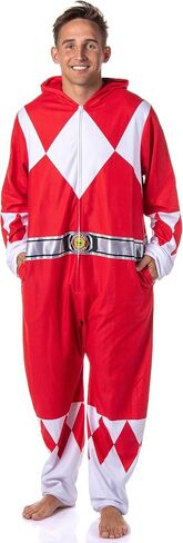 Intimo Power Rangers Union Union Suit One Piece Pajama Outfit للرجال والنساء in Saudi Arabia