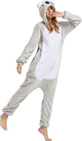 QUCH Adult Onesie Costume-Unisex Animal Onesies for Adults Halloween Costume Halloween Onesies Adult Onesie Pajamas for Women in Kuwait