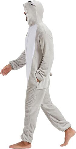 QUCH Adult Onesie Costume-Unisex Animal Onesies for Adults Halloween Costume Halloween Onesies Adult Onesie Pajamas for Women in Kuwait