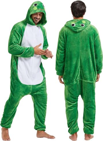 QUCH Adult Onesie Costume-Unisex Animal Onesies for Adults Halloween Costume Halloween Onesies Adult Onesie Pajamas for Women in Kuwait