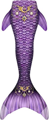 Mermaid Tails for Swimming for Women, Teens and Adults Fabric Tail Skin ONLY in Saudi Arabia
