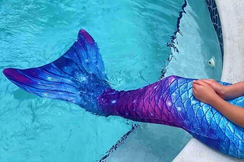 ذيل حورية البحر DNFUN للنساء ، بدون monofin.sml in Kuwait