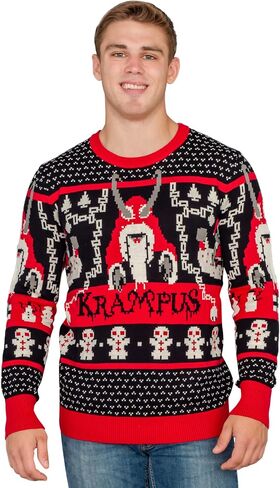 Ripple Junction Krampus Knit Ugly Christmas Sweater in Saudi Arabia