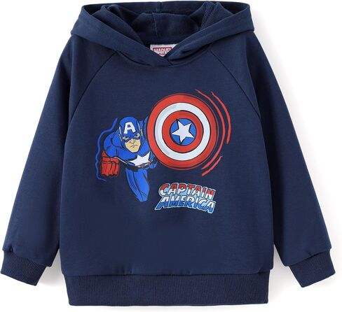 Marvel Avengers Spiderman Iron Man Captain America Venom Boy Girl Hoodie Graphic Sweatshirt Lightweight Cloth Pullover 2-9Y in Saudi Arabia
