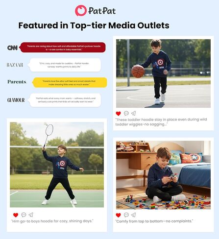 Marvel Avengers Spiderman Iron Man Captain America Venom Boy Girl Hoodie Graphic Sweatshirt Lightweight Cloth Pullover 2-9Y in Saudi Arabia