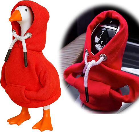 Desk Goose Outfits Hoodies for 7 inches Desktop Goose, Funny Mini Porch Goose Costume Decor Accessories for Magnetic Desk Geese Statue, or Gear Shift Hoodie (Blue) in Saudi Arabia