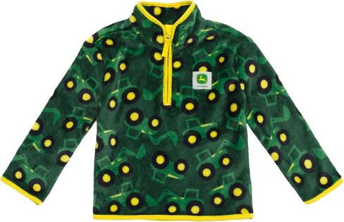 John Deere Tractor Half Zip Woobie Sweatshirt Infant to Toddler Sizes (12 Months - 4T) in Saudi Arabia