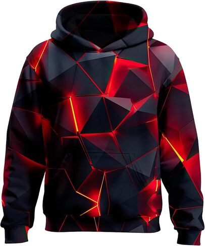 Wangstar Boys Hoodies Sweatshirts Hoodies for Boys Hoodies Size 14-16 Cool Christmas Teen Boy Gifts Kids Sweatshirts in Kuwait