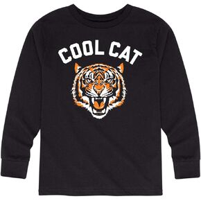 Instant Message - Cool Cat- Toddler and Youth Long Sleeve T-Shirt in Kuwait