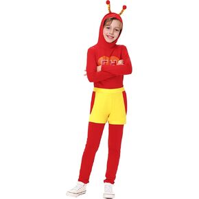 Remimi Halloween Kids Costume Red Hoodie Shirts Pants Shorts Outfits Holiday Party Cosplay Suit Set in Kuwait