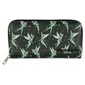 بسرعة إلى الأمام ديزني Tinker Bell Wallet Women's Pixie Dust Faux Leather zip حول المحفظة in Kuwait