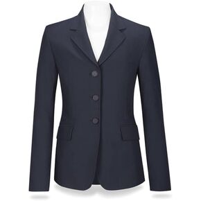 R.J. Classics Girls' Skylar JR Show Coat with 37.5, Color: Navy, Size: 16 in Saudi Arabia