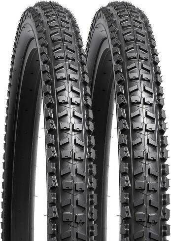 YUNSCM 26" Mountain Bike Tires 26x2.30/56-559 and 26" Bike Tubes Schrader Valve with 2 Rim Strips Compatible with 26x2.20 26x2.25 26 x 2.3 26x2.35 26x2.40 Bicycle Tires and Tubes (P-1124) in Saudi Arabia