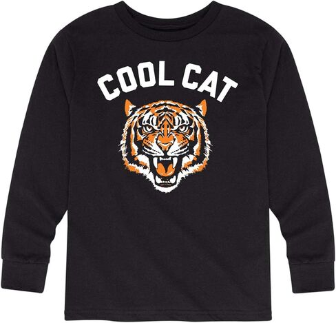 Instant Message - Cool Cat- Toddler and Youth Long Sleeve T-Shirt in Kuwait