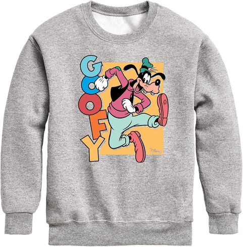 Disney - Goofy - Toddler & Youth Crewneck Fleece Sweatshirt in Saudi Arabia