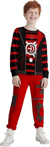 Boys Kids Zombies Character Outfits Tops Trousers Set for 5-12 Years in Saudi Arabia