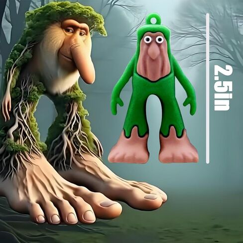 24PCS Brainrot Toys Italian Memes Keychain Tung Tung Tung Sahur Keychain Tralalero Tralala Toys Figurine Gift for Halloween Christmas Birthday in Saudi Arabia