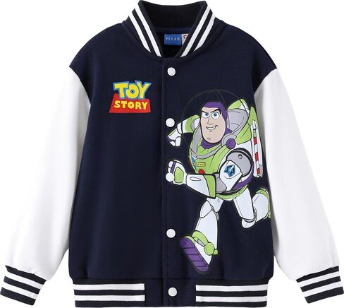 ديزني مارفيل سبايدر مان مان بومبر سترة قصة قصة سيارات McQueen Varsity Cardigan خفيفة الوزن معطف SNAPSHIRTS 2-13Y in Saudi Arabia