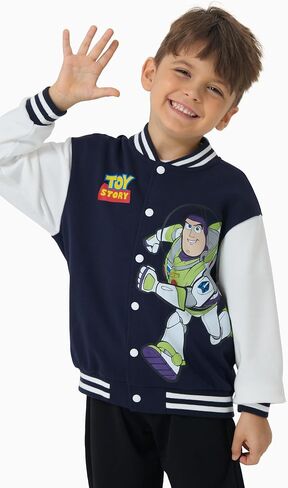 ديزني مارفيل سبايدر مان مان بومبر سترة قصة قصة سيارات McQueen Varsity Cardigan خفيفة الوزن معطف SNAPSHIRTS 2-13Y in Saudi Arabia