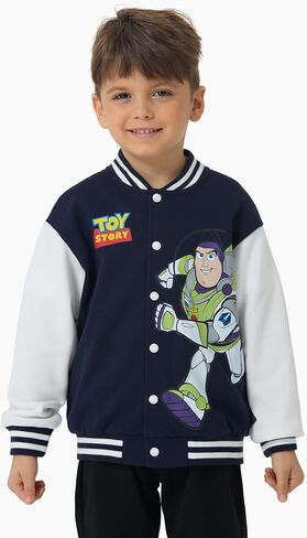 ديزني مارفيل سبايدر مان مان بومبر سترة قصة قصة سيارات McQueen Varsity Cardigan خفيفة الوزن معطف SNAPSHIRTS 2-13Y in Saudi Arabia