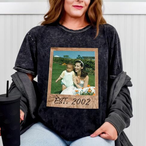 JIX & JOKY Custom T Shirts Custom Bootleg Rap Tee Shirt for Boyfriend Girlfriend Face Tshirt Custom Vintage Washed T Shirt in Saudi Arabia