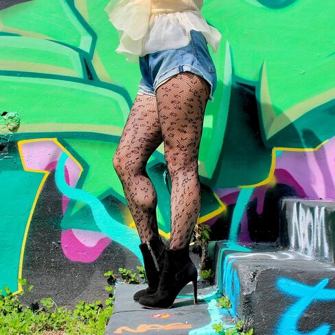 Millennials In Motion Designer Patterned Tights in Kuwait