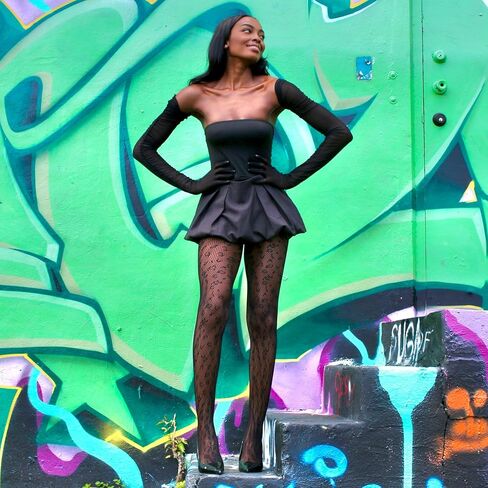 Millennials In Motion Designer Patterned Tights in Kuwait