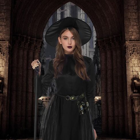 مجموعة خيمياء من القرون الوسطى من القرون الوسطى - WAND WAND WAND WAND ، حزام معالج مع قوارير جرعة ، حقيبة خصر COSPLAY in Kuwait