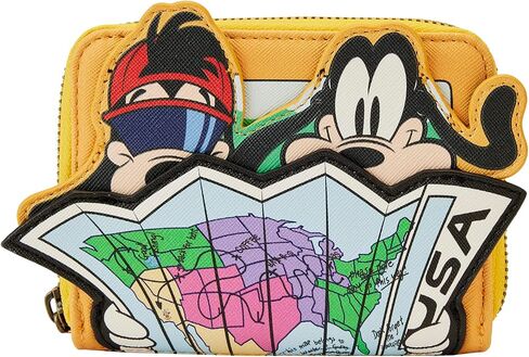 Loungefly Disney A Boofy Movie Road Trip Faux Leather Zip Wallet in Saudi Arabia