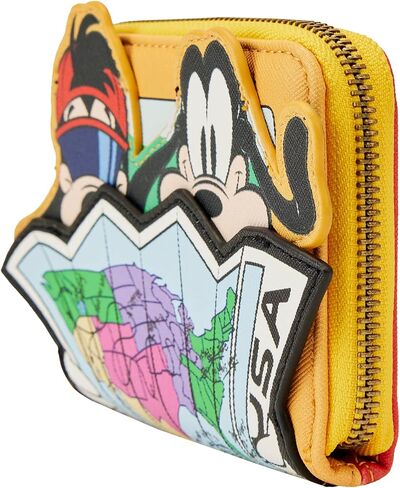 Loungefly Disney A Boofy Movie Road Trip Faux Leather Zip Wallet in Saudi Arabia