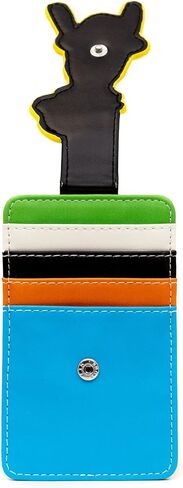 Buckle-Down Disney Wallet, Character Wallet ID Card Holder, Goofy Smiling Face, Multi Color, Vegan Leather in Saudi Arabia