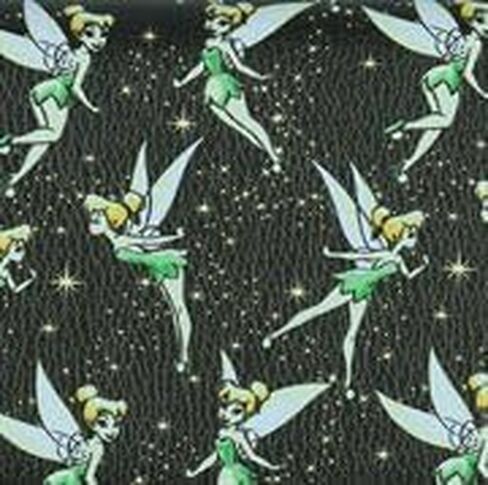 بسرعة إلى الأمام ديزني Tinker Bell Wallet Women's Pixie Dust Faux Leather zip حول المحفظة in Kuwait