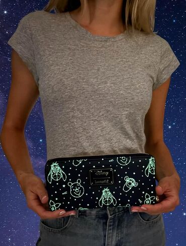 Loungefly Disney Winnie the Pooh Constellation Wallet Zip Around Clutch in Saudi Arabia