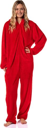 Sesame street character بدلة نقابة للبالغين kigurumi hooded 1 قطعة من الصوف بيجاما للرجال للنساء (Elmo ، كبيرة/x-large) الأحمر in Saudi Arabia