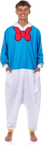 Disney Donald Duck Union Suit Adult Kigurumi Hooded One Piece Pajama Loungewear in Saudi Arabia