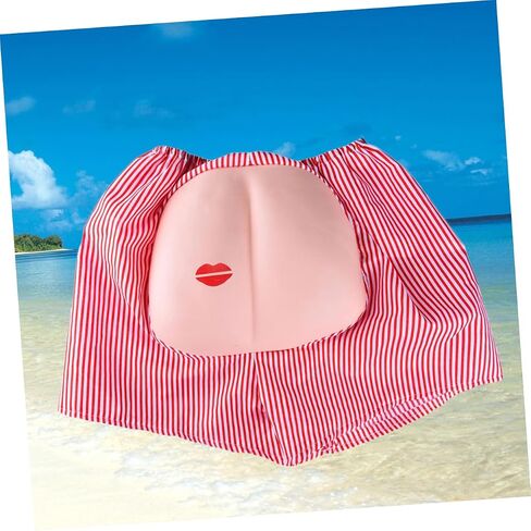 3pcs Butt Exposed Buttocks Briefs Unisex Funny Shorts Men and Women Fake Ass Multi in Saudi Arabia