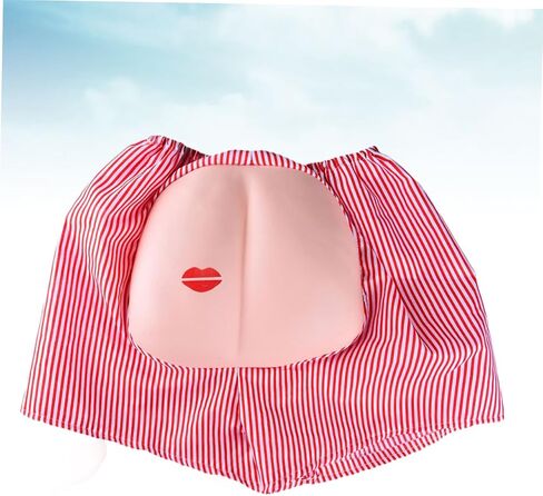 3pcs Butt Exposed Buttocks Briefs Unisex Funny Shorts Men and Women Fake Ass Multi in Saudi Arabia