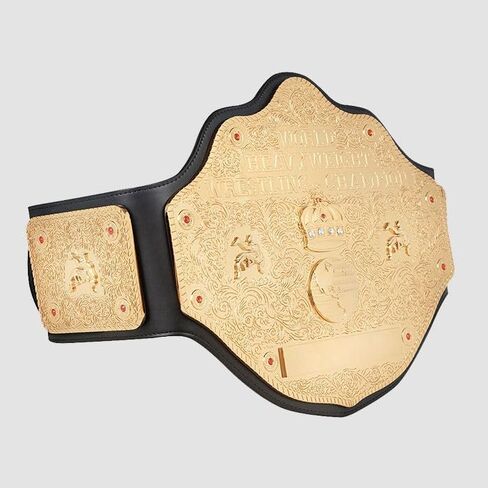 Big Gold 2mm Championship Title Belt Replica, World Heavyweight Wrestling Belt in Saudi Arabia
