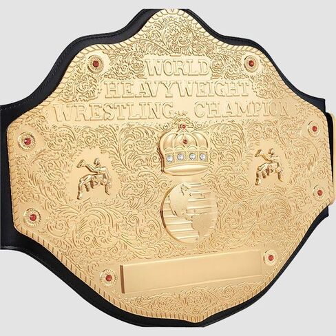 Big Gold 2mm Championship Title Belt Replica, World Heavyweight Wrestling Belt in Saudi Arabia