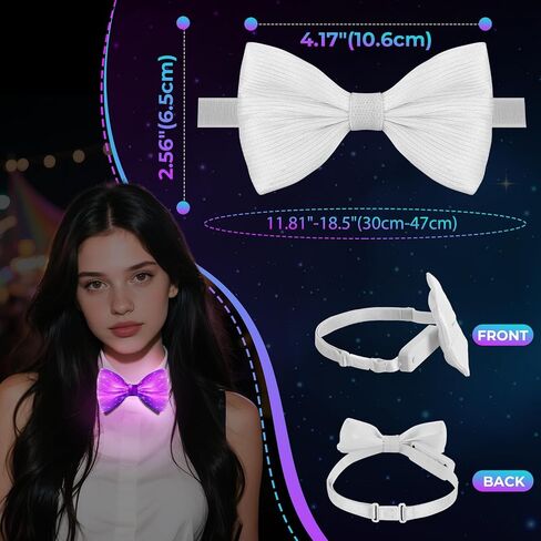 Light Up Bow Ties 7 Colour in Saudi Arabia