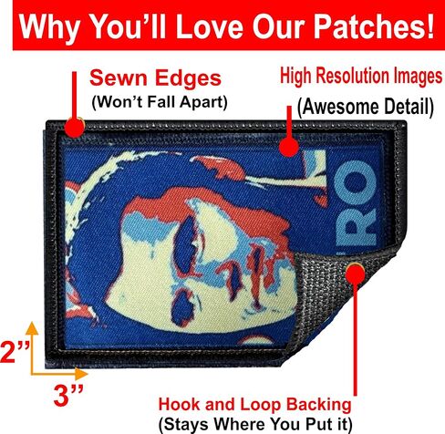 Charlie Kirk Hero Morale Patch | Charlie Kirk Memorial Patch by RedheadedTshirts | Patriot Fight Fight Fight Patches for Your Plate Carrier, Backpack, hat, Backpack, Trump USA Flag 2x3 in Saudi Arabia