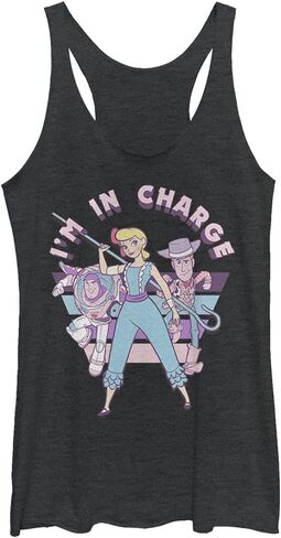 Disney Girls Pixar Toy Story 4 Back Villas Tri-Blend Racerback Tank Tank in Saudi Arabia