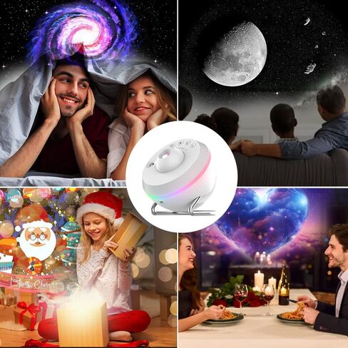Galaxy Projector,Elec3 Star Projector,13 in 1 Planetarium 4K Realistic Starry Sky Night Light with 6 Night Light for Kids Room Adults Bedroom Ceiling Home Theater Decorative Lighting Projectors in Saudi Arabia
