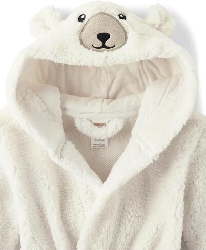 Gymboree unisex-child And Toddler Sherpa Hooded Bath Robe,gymmies in Saudi Arabia